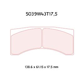 Image of 5039W43T17.5RC5 17mm dik