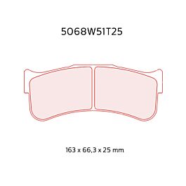 5068W51T25RC8 25mm dik