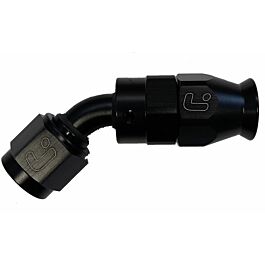 Image of LTEC 45 u00b0 PTFE Swivel Hose End AN6