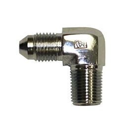 Image of Goodridge ADAPTOR 90o  -4 JIC - 1/8 NPT