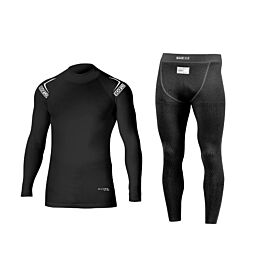 Image of Sparco R558 Shield onderkleding Zwart - Maat XS (COMBI SET)