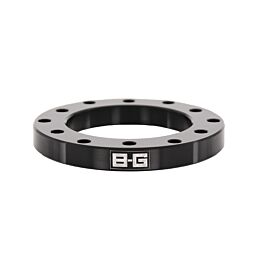 Image of B-G Racing - STEERING WHEEL 10mm SPACER 6x70 / 6x74 PCD (with screws)