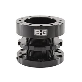 Image of B-G Racing - STEERING WHEEL HEIGHT ADJUSTABLE SPACER-ADAPTOR 6x70 / 6x74 PCD(with screws)