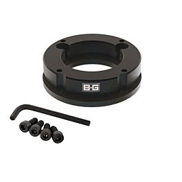 Image of B-G Racing - STEERING WHEEL 15mm LOTUS ECCENTRIC SPACER 4x77mm PCD (with screws)