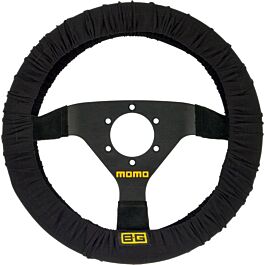 Image of B-G Racing - STEERING WHEEL PROTECTIVE COVER - UP TO u00d8390mm - BLACK