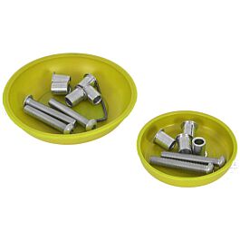 Image of B-G Racing - MAGNETIC RUBBER PARTS BOWL - 150mm (6
