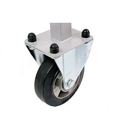 Image of BG - Racing - WHEEL & TYRE TROLLEY 1300mm - GREY POWDER COATED - ALUMINIUM WHEELS