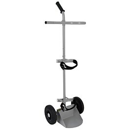 Image of B-G Racing - SINGLE AIR/GAS BOTTLE TROLLEY - POWDER COATED