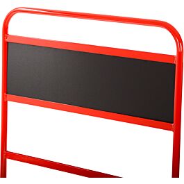 Image of B-G Racing - STANDARD BLACK PIT BOARD NAME PLATE