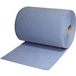Image of B-G Racing - BLUE PAPER TOWEL ROLL 3 PLY - 35cm x 40cm - 1000 SHEETS