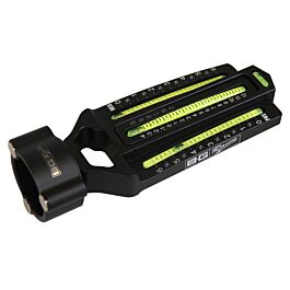 Image of B-G Racing - BILLET CAMBER/CASTOR BUBBLE GAUGE WITH MAGNETIC ADAPTOR