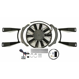 Image of Revotec - Spitfire 16 Row Narrow Radiator Retrofit Cooling Kit - Negative Earth