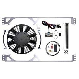 Image of Revotec - Spitfire 22 Row Wide Radiator Retrofit Cooling Kit - Negative Earth