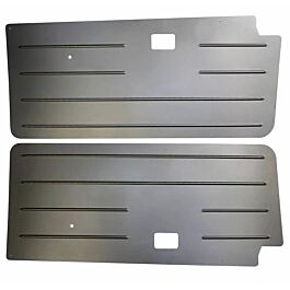 Image of Deurpaneel Set Aluminium BMW E30 Coupe Voor