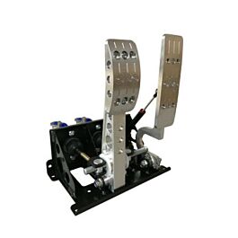 Image of Pro-EV V2 Floor Mounted Bulkhead Fit 2 Pedal System (Accelerator & Brake)