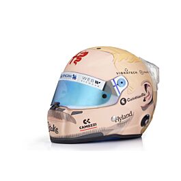 Image of Mini Helmet - Valtteri Bottas -  Alfa Romeo F1 Team Stake 2023 - Bahrain Limited Edition
