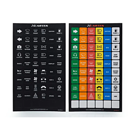 Image of Cartek Power Distribution Panel Label Set (Standard)