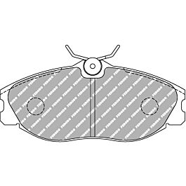 Image of Ferodo - Remblokken set - FCP1063H - DS2500