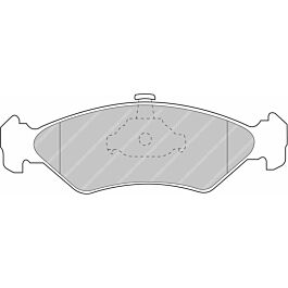 Image of Ferodo - Remblokken set - FCP1082H - DS2500