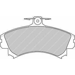 Image of Ferodo - Brake pad set - FCP1093H - DS2500