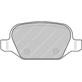 Image of Ferodo - Remblokken set - FCP1349H - DS2500