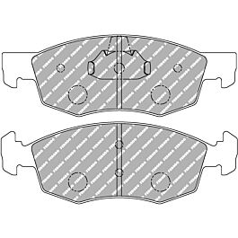 Image of Ferodo - Brake pad set - FCP1376G - DS3.12