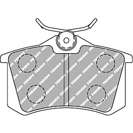 Image of Ferodo - Remblokken set - FCP1491H - DS2500