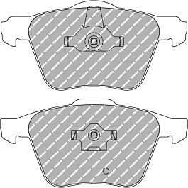 Image of Ferodo - Brake pad set - FCP1631H - DS2500