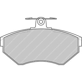 Ferodo High Performance Front Brake Pads For AUDI A6 (4F2, C6) 3.0 TDI QUATTRO FDS1629 - View #4