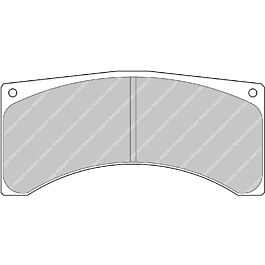 Image of Ferodo - Brake pad set - FRP3070Z - DSUNO
