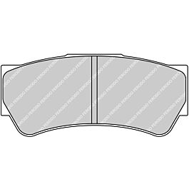 Image of Ferodo - Brake pad set - FRP3103R - DS3000