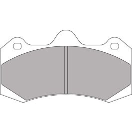 Image of Ferodo - Brake pad set - FRP3114W - DS1.11