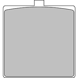 Image of Ferodo - Brake pad set - FRP5001W - DS1.11