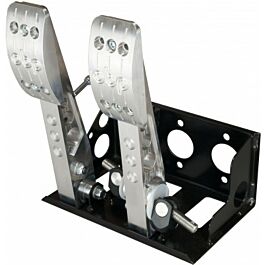 Image of Pro-Race V2 Floor Mounted Cockpit Fit 2 Pedal System (Brake & Clutch)