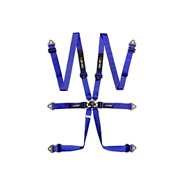 Image of LTEC FIA 6 PUNTS ENDURANCE GORDEL ALUMINIUM BLAUW