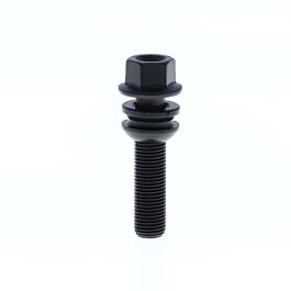 Image of O-BS16B - Zwarte Bol conische wielbout M14x1.50x48 SW19-PORSCHE OE
