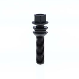 Image of O-BS17B - Zwarte Bol conische wielbout M14x1.50x53 SW19-PORSCHE OE