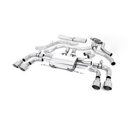Image of Milltek - SSXAR008 - Cat-back