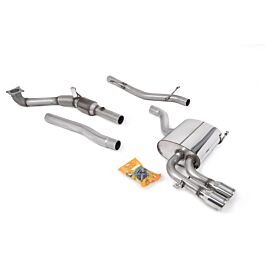 Image of Milltek - SSXAU087 - Turbo-back including Hi-Flow Sports Cat