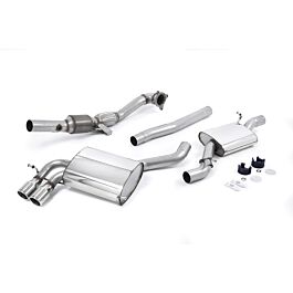 Milltek - SSXAU199 - Turbo-back including Hi-Flow Sports Cat