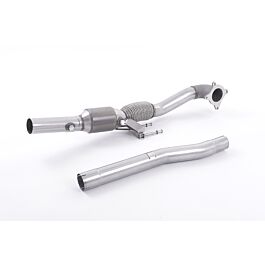 Image of Milltek - SSXAU200R - Cast Downpipe with Race Cat