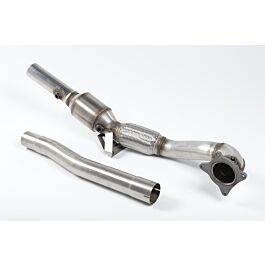Image of Milltek - SSXAU204 - Cast Downpipe with HJS High Flow Sports Cat