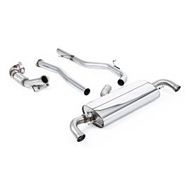 Milltek - SSXAU255 - Turbo-back excluding Hi-Flow Sports Cat