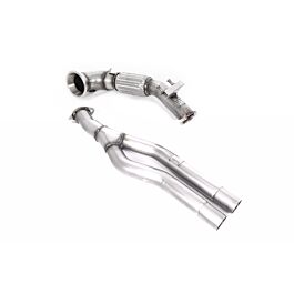 Milltek - SSXAU344 - Primary Catalyst Bypass Pipe and Turbo Elbow