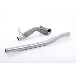 Milltek - SSXAU381 - Large Bore Downpipe and Hi-Flow Sports Cat