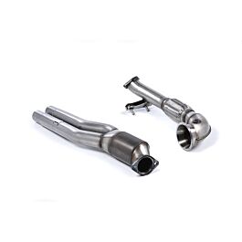 Milltek - SSXAU587 - Primary Hi-Flow Sports Cat and Turbo Elbow