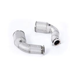 Image of Milltek - SSXAU816 - Cat Replacement Pipes