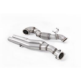 Image of Milltek - SSXAU817 - Large-bore Downpipe and De-cat