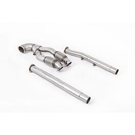 Milltek - SSXAU897 - Large-bore Downpipe and De-cat