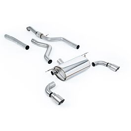 Image of Milltek - SSXBM1024 - Cat-back